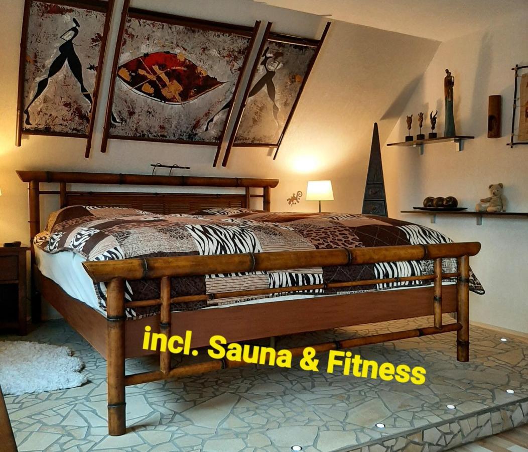 Ferienwohnung Fitness Entspannung Sauna Im Westerwald Derschen ภายนอก รูปภาพ