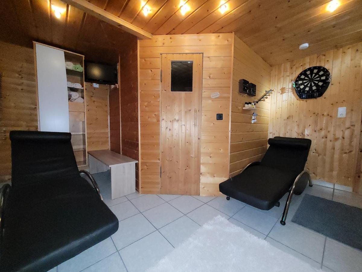 Ferienwohnung Fitness Entspannung Sauna Im Westerwald Derschen ภายนอก รูปภาพ