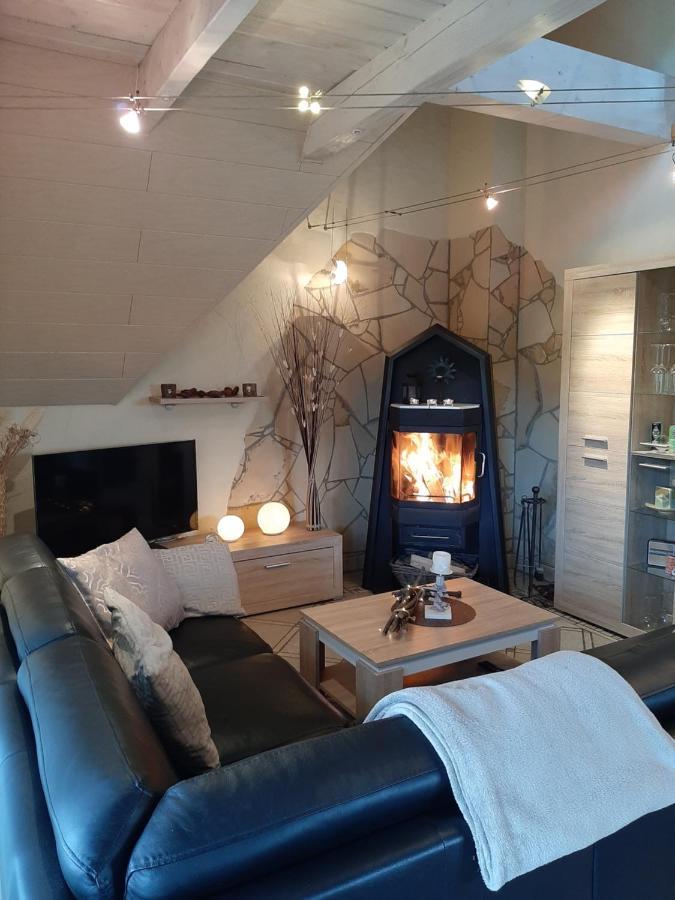 Ferienwohnung Fitness Entspannung Sauna Im Westerwald Derschen ภายนอก รูปภาพ
