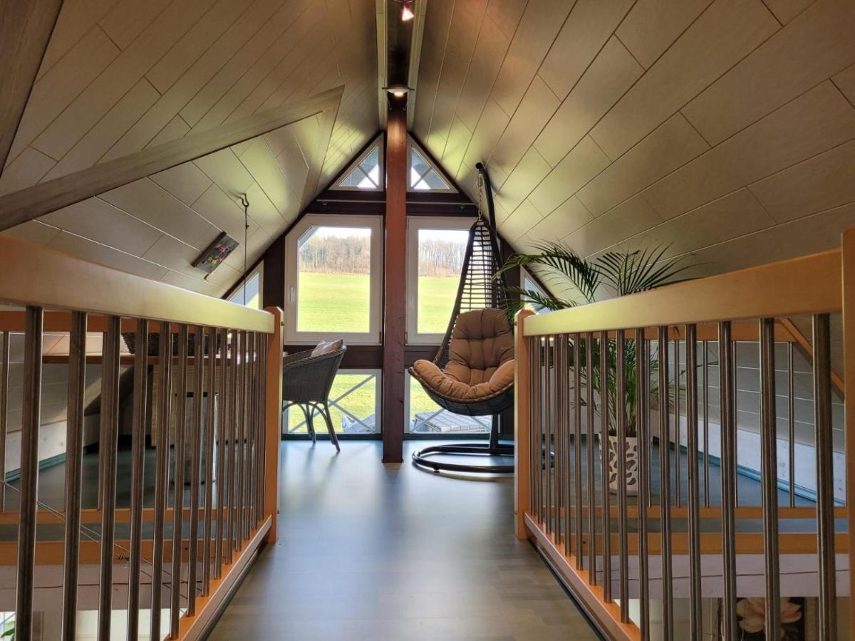 Ferienwohnung Fitness Entspannung Sauna Im Westerwald Derschen ภายนอก รูปภาพ