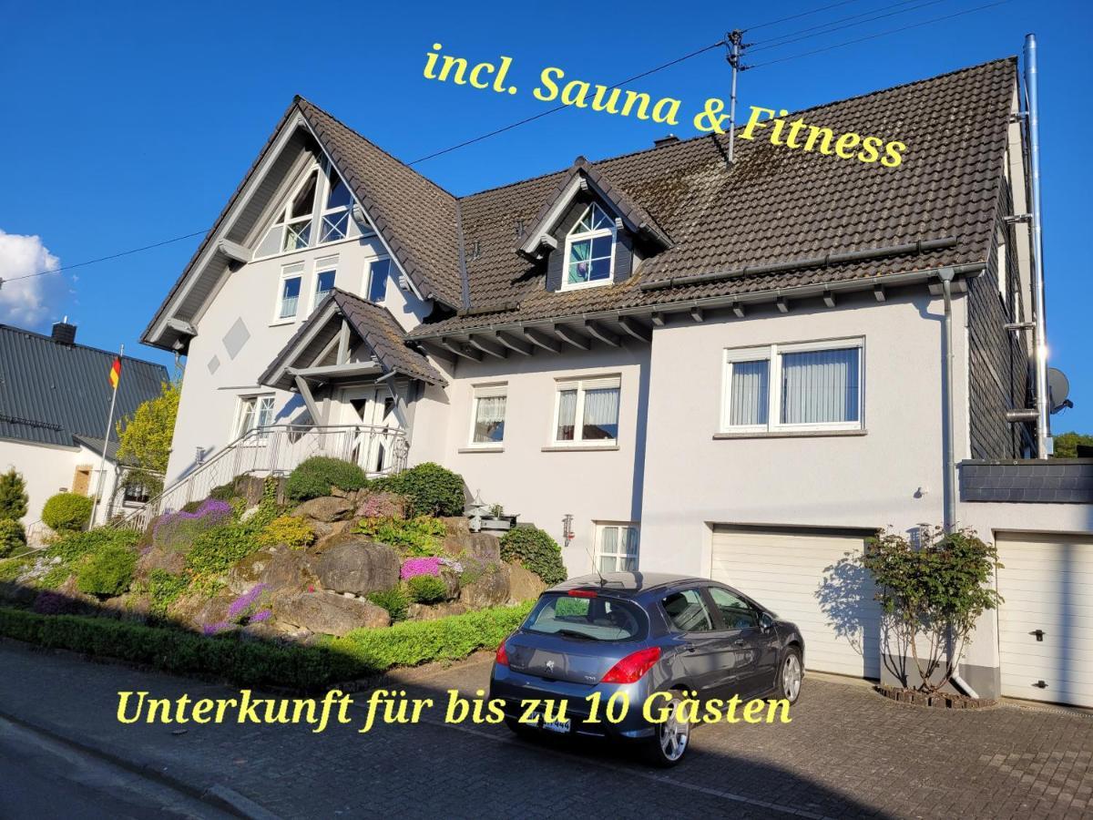 Ferienwohnung Fitness Entspannung Sauna Im Westerwald Derschen ภายนอก รูปภาพ