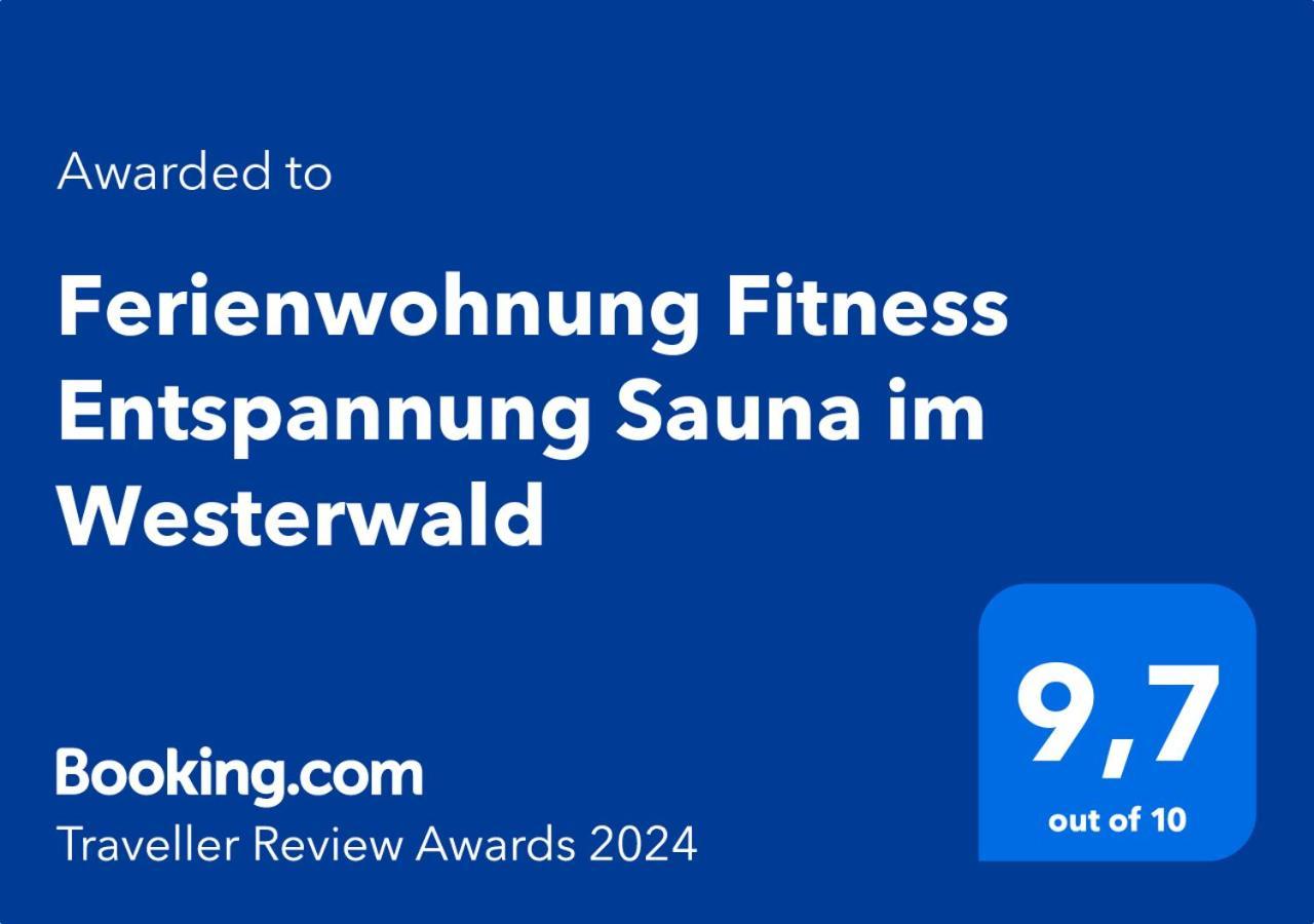 Ferienwohnung Fitness Entspannung Sauna Im Westerwald Derschen ห้อง รูปภาพ